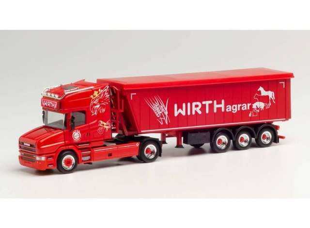 1/87 Scania Hauber TL. St.Sz. Wirth Agrar, red