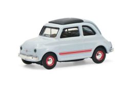 1/87 Fiat 500 Sport, blue/grey