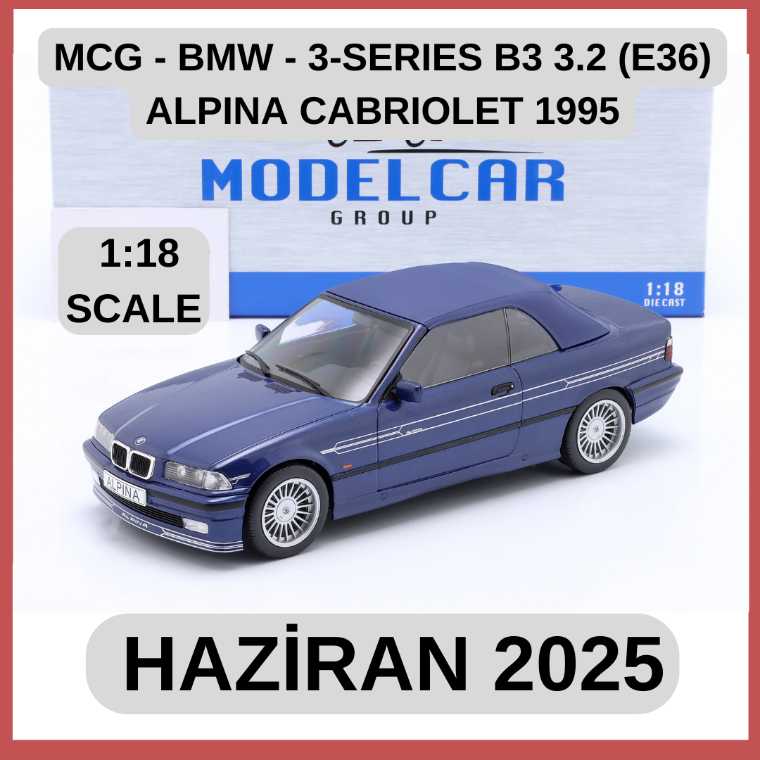 MCG - BMW - 3-SERIES B3 3.2 (E36) ALPINA CABRIOLET 1995