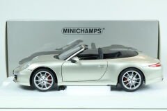 1/18 MINICHAMPS - PORSCHE - 911 991 CARRERA S CABRIOLET 2012