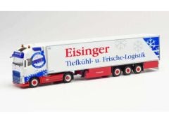 1/87 Volvo FH Gl. K.Sz. Eisinger Refrigerated transport, Blue/Red/White