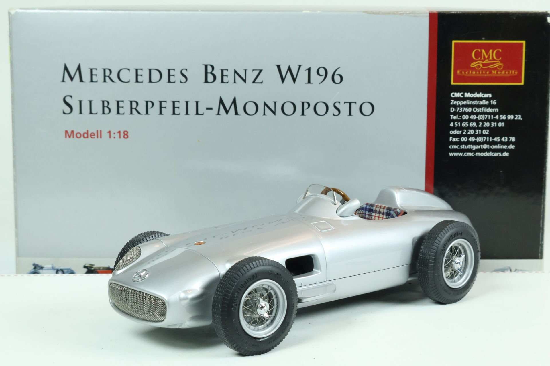 1/18 CMC - MERCEDES BENZ - F1 W196 SPIDER 1955