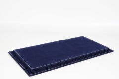 LYRD BOX 1:18 ÖLÇEK MIDNIGHT NAVY ALCANTARA SERGİLEME STANDI – (GÜMÜŞ DİKİŞ) LY124