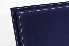LYRD BOX 1:18 ÖLÇEK MIDNIGHT NAVY ALCANTARA SERGİLEME STANDI – (GÜMÜŞ DİKİŞ) LY124