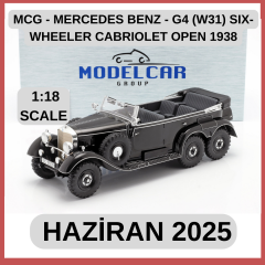 MCG - MERCEDES BENZ - G4 (W31) SIX-WHEELER CABRIOLET OPEN 1938