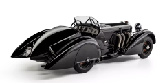 1/18 CMC - MERCEDES BENZ - SSK TROSSI SPIDER OPEN 1932 - THE BLACK PRINCE
