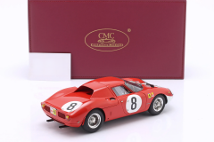 1/18 CMC - FERRARI - 250LM ch. n5909 N 8 12h REIMS 1964 JOHN SURTEES - LORENZO BANDINI