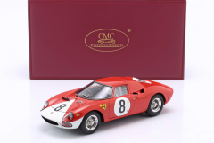 1/18 CMC - FERRARI - 250LM ch. n5909 N 8 12h REIMS 1964 JOHN SURTEES - LORENZO BANDINI