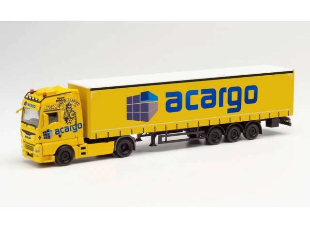 1/87 MAN TGX XXL G.Sz. Acargo / Sons of Anarchy, yellow/blue