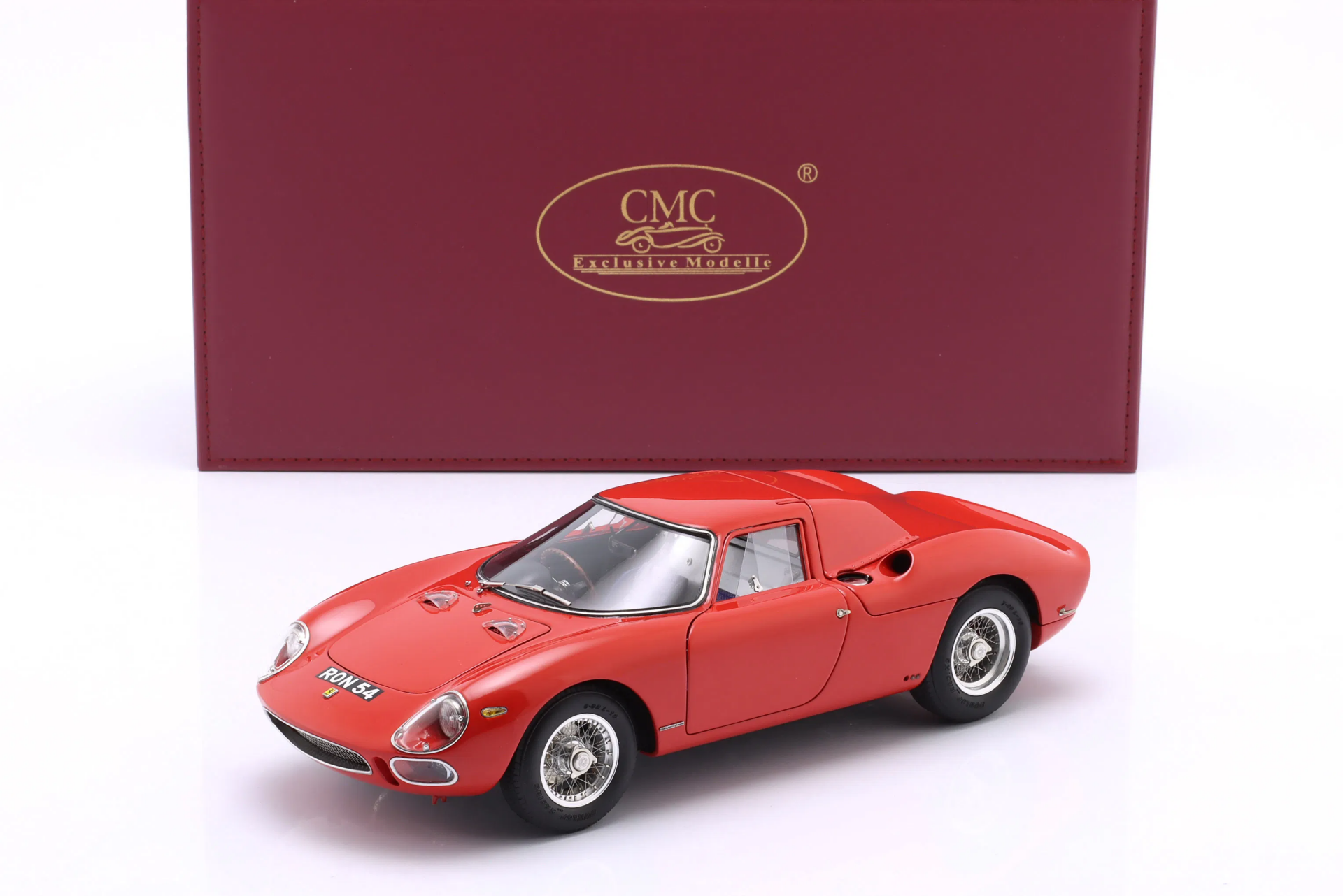1/18 CMC - FERRARI - 250LM ch. n6105 COUPE RON FRY 1964