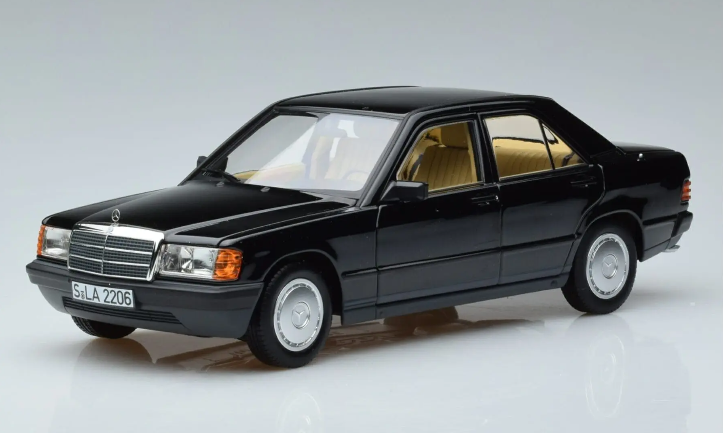 NOREV - MERCEDES-BENZ 190E W201 1984 BLACK