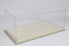LYRD BOX 1:18 ÖLÇEK IVORY CREAM SERGİLEME STANDI – (COGNAC DİKİŞ) LY130