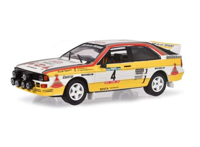 1/87 Audi Quattro #4 Rally Portugal 1984, white/yellow