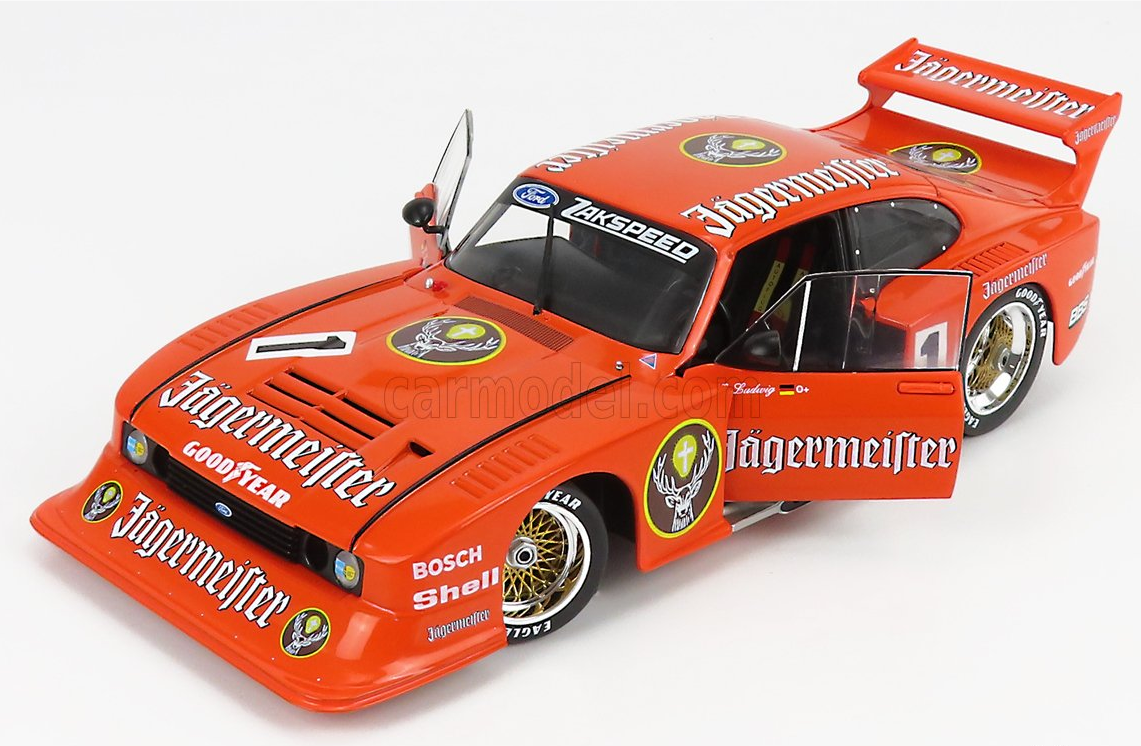 WERK83 - FORD ENGLAND - CAPRI TURBO JAGERMEISTER GR.5 TEAM ZAKSPEED N 1 SEASON DRM 1982 KLAUS LUDWIG