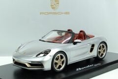 1/18 SPARK-MODEL - PORSCHE - BOXSTER (982) SPIDER 25 JAHRE 2022 - CON VETRINA - WITH SHOWCASE