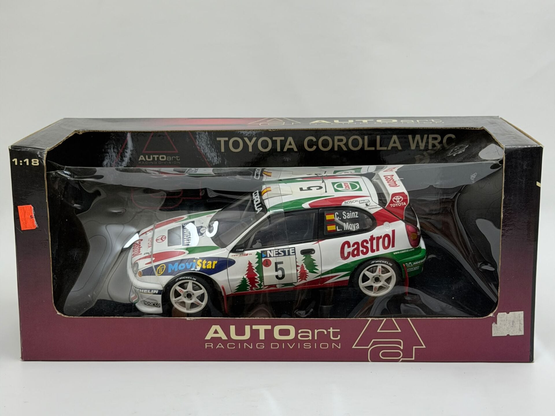1/18 AUTOart Toyota Corolla Wrc Rally Finland #5 Sainz - 80022
