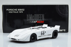 1/18 AUTOART - PORSCHE - 908/02 N 66A HOLTVILLE 1970 STEVE McQUEEN
