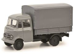1/87 Mercedes Benz L319 pickup with roof, grey
