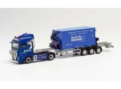 1/87 MAN TGX XLX Hammar NuFaTec, blue/grey
