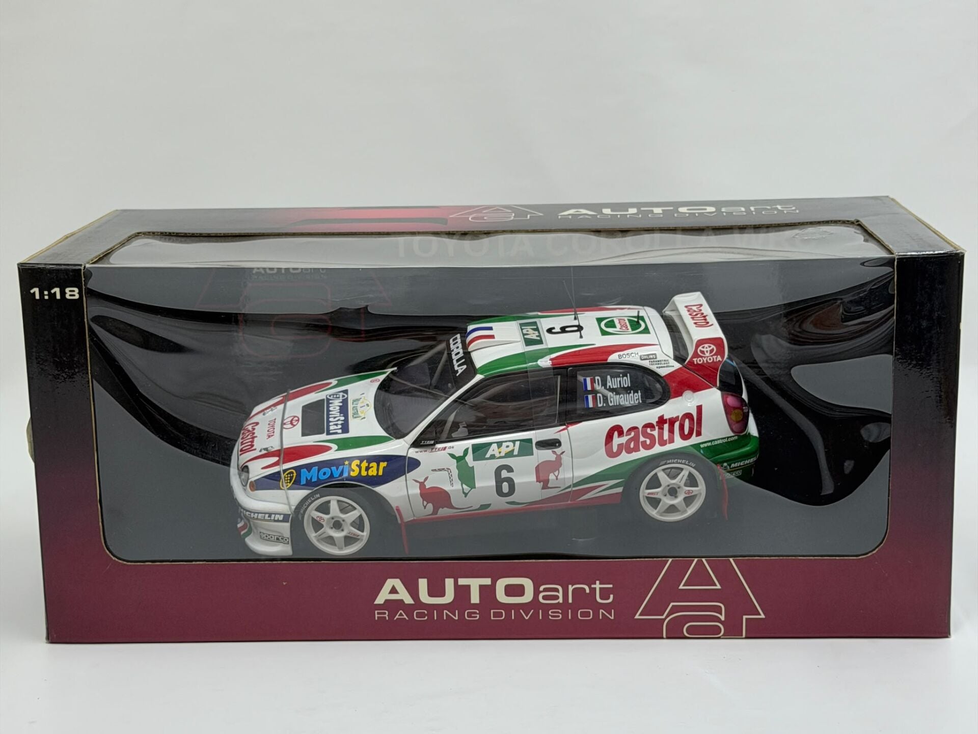 1/18 AUTOart Toyota Corolla WRC Rally Australia - 80024