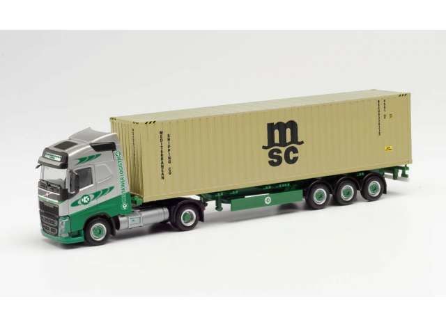 1/87 Volvo FH GL LNG C.Sz. MSC/EKB , beige/grey/green