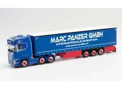 1/87 Scania CS 20 HD 6x2 G.Sz. Marc Panzer Transporter, blue/red