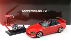 1/18 MOTORHELIX - HONDA - S2000 TYPE S HARD-TOP WITH ENGINE AND ACCESSORIES 2007