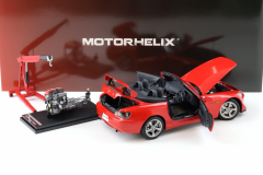 1/18 MOTORHELIX - HONDA - S2000 TYPE S HARD-TOP WITH ENGINE AND ACCESSORIES 2007