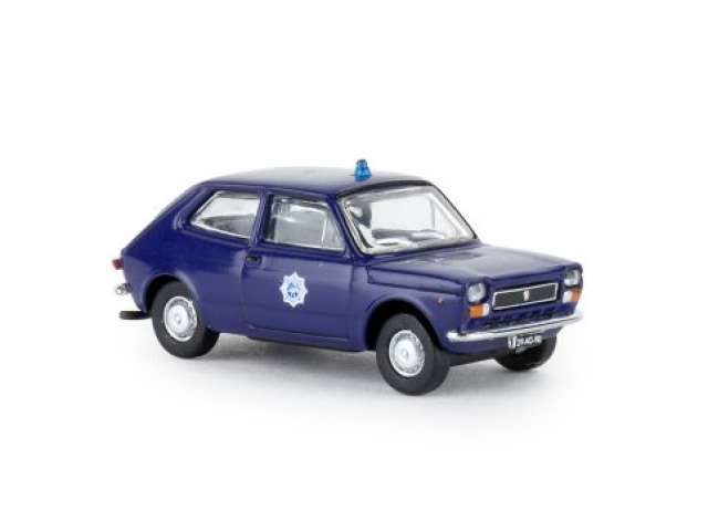 1/87 Fiat 127 *Politie*, blue
