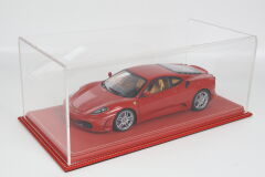 LYRD BOX 1:18 ÖLÇEK CORSA RED SERGİLEME STANDI – (BEYAZ DİKİŞ) LY139