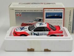 1/18 AUTOart Nissan Skyline GT-R (R32) Group A raced by Team Unisia Jecs (#1) - 89378