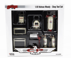 1/18 GMP - ACCESSORIES - SET OFFICINA GARAGE TOOL SET HOLMAN MOODY