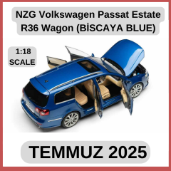 NZG Volkswagen Passat Estate R36 Wagon (BİSCAYA BLUE)