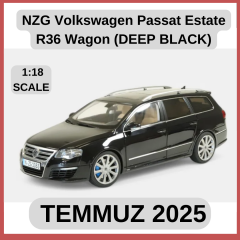 NZG Volkswagen Passat Estate R36 Wagon (DEEP BLACK)