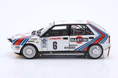 KYOSHO - LANCIA - DELTA HF INTEGRALE 4WD (night version) TEAM MARTINI RACING N 6 WINNER RALLY MONTECARLO 1987 MIKI BIASION - TIZIANO SIVIERO