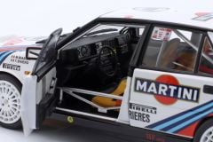 KYOSHO - LANCIA - DELTA HF INTEGRALE 4WD (night version) TEAM MARTINI RACING N 6 WINNER RALLY MONTECARLO 1987 MIKI BIASION - TIZIANO SIVIERO