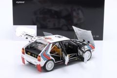 KYOSHO - LANCIA - DELTA HF INTEGRALE 4WD (night version) TEAM MARTINI RACING N 6 WINNER RALLY MONTECARLO 1987 MIKI BIASION - TIZIANO SIVIERO
