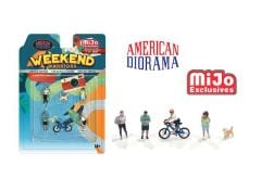 1/64 weekend warriors, diecast figure's