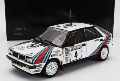 KYOSHO - LANCIA - DELTA HF INTEGRALE 4WD TEAM LANCIA N 4 WINNER RALLY 1000 LAKES 1987 MARKKU ALEN - ILKKA KIVIMAKI