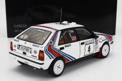 KYOSHO - LANCIA - DELTA HF INTEGRALE 4WD TEAM LANCIA N 4 WINNER RALLY 1000 LAKES 1987 MARKKU ALEN - ILKKA KIVIMAKI