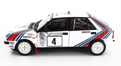 KYOSHO - LANCIA - DELTA HF INTEGRALE 4WD TEAM LANCIA N 4 WINNER RALLY 1000 LAKES 1987 MARKKU ALEN - ILKKA KIVIMAKI