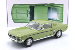 1/12 Norev Ford Mustang Fastback GT 1968 light green metallic - 122704
