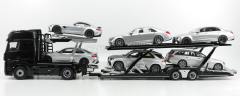 1/18 NZG - MERCEDES BENZ - ACTROS 2 1863 GIGASPACE 2018 TRUCK CAR TRANSPORTER - CARS NOT INCLUDED