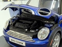 1/18 AUTOART MINI Cooper Lightning Blue Metallic/White Roof - 75002