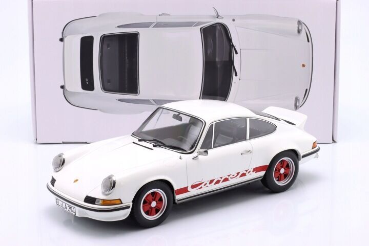 1/12 Norev Porsche 911 Carrera RS 2.7 (1973) - Grand-Prix-White & Red - 127514