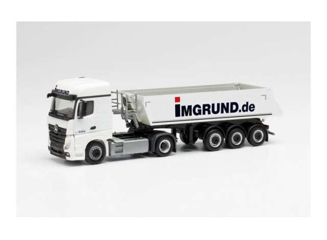 1/87 Mercedes Benz Actros S. 2.5 K.Sz. *Imgrund*, white/black