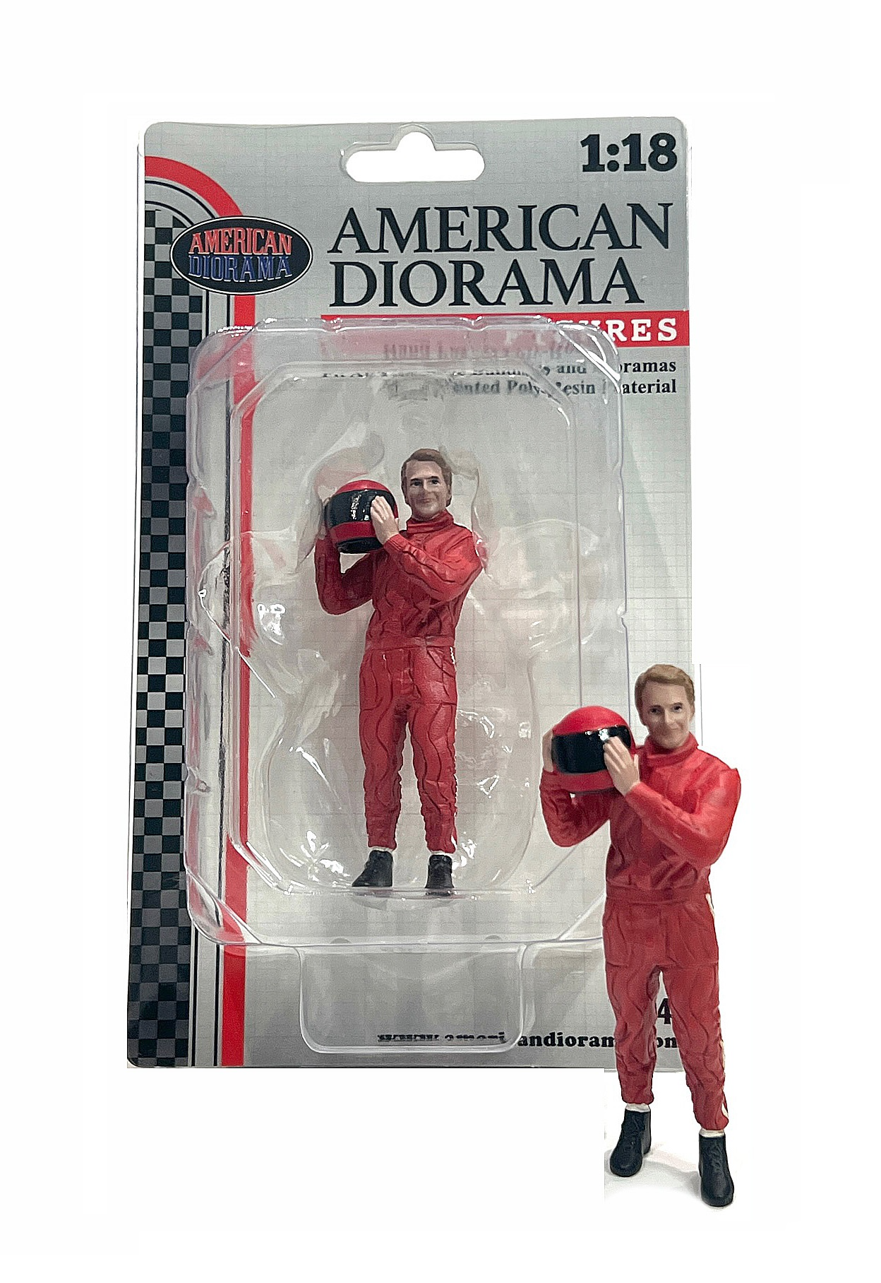 1/18 American Diorama - Racing Legend - 1970s Driver B