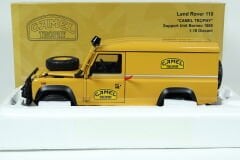 1/18 ALMOST-REAL - LAND ROVER - DEFENDER 110 SUPPORT UNIT RALLY CAMEL TROPHY BORNEO 1989