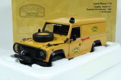 1/18 ALMOST-REAL - LAND ROVER - DEFENDER 110 SUPPORT UNIT RALLY CAMEL TROPHY BORNEO 1989