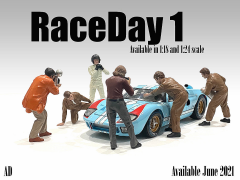 1/18 American Diorama - Race Day 1 - Figure II